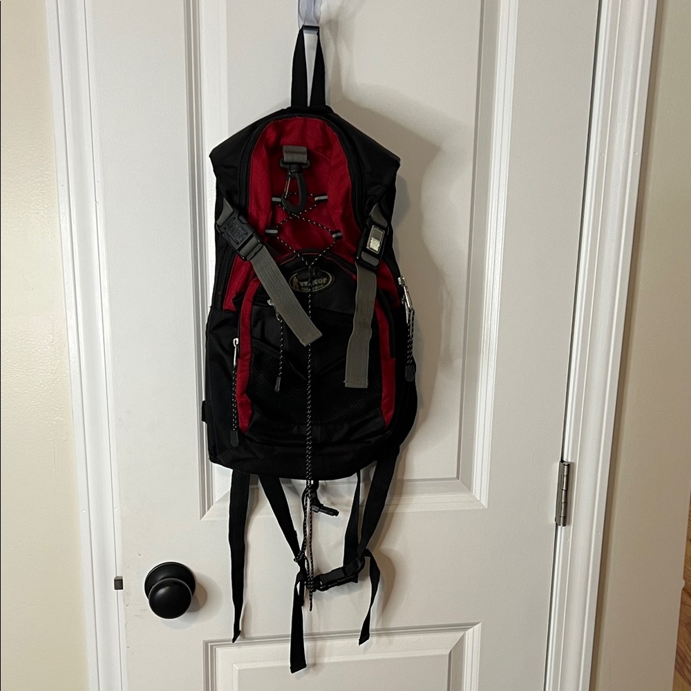 Wilcor Take a Hike Black and Red Backpack